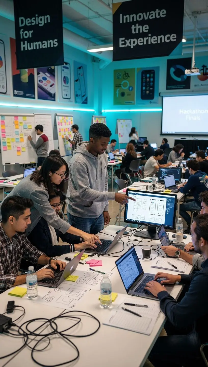 Professional business solutions illustration